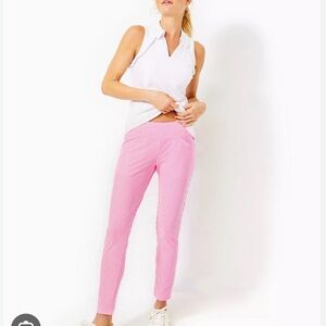 Lilly Pulitzer Corso Pants, Havana Pink (Seersucker), size 0, NWT